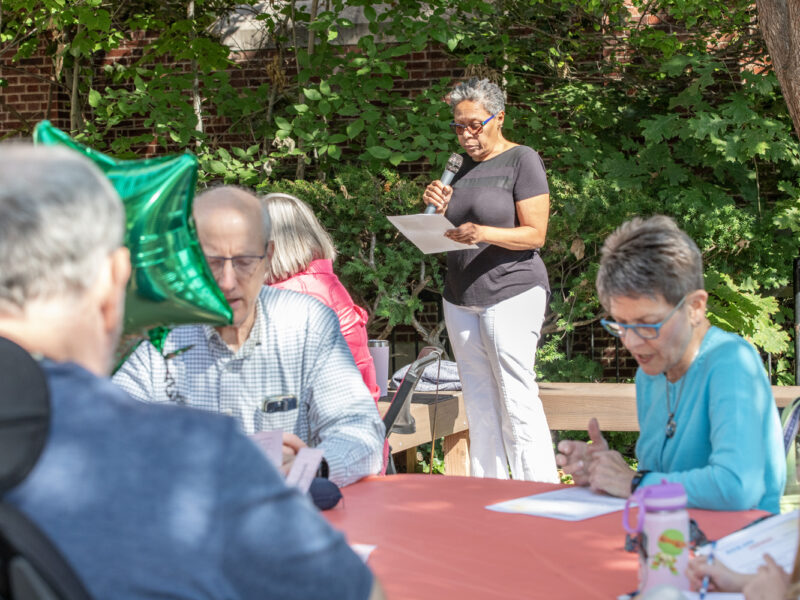 Gathering on the Garth