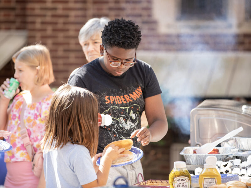 Gathering on the Garth