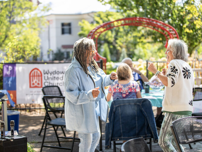 Gathering on the Garth