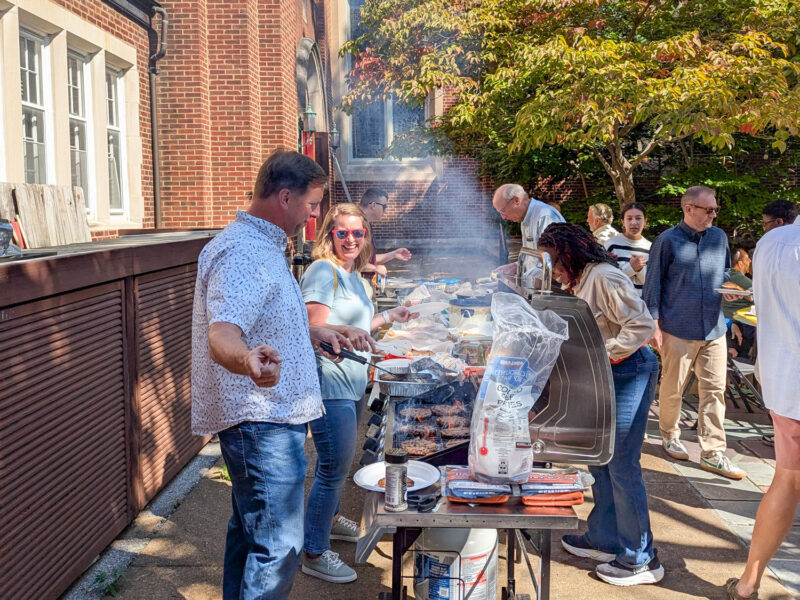 Gathering on the Garth