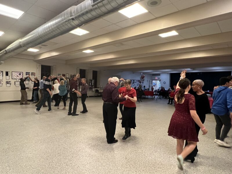 Group of people dancing